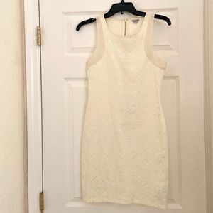 Off White Mini Dress by Guess